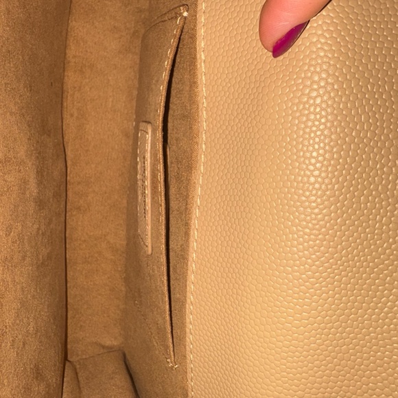 Saint Laurent Grain De Poudre Monogram Kate Satchel Nude Powder (2017) - Picture 5 of 17